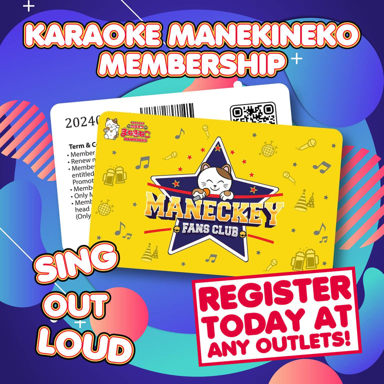 Karaoke Manekineko Malaysia Unveils Enhanced Member Card Features and Exciting Promotions