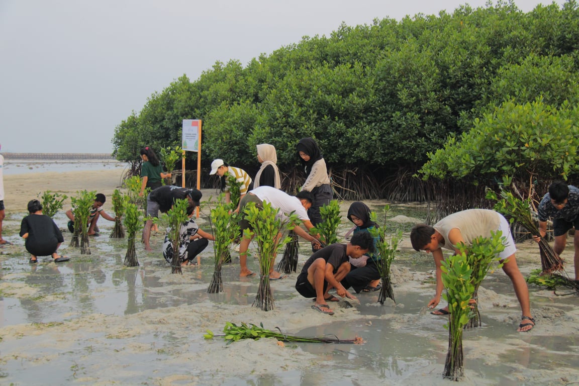 Pulau Pramuka Jadi Lokasi Kerja Sama LindungiHutan dan Smiling Coral Indonesia