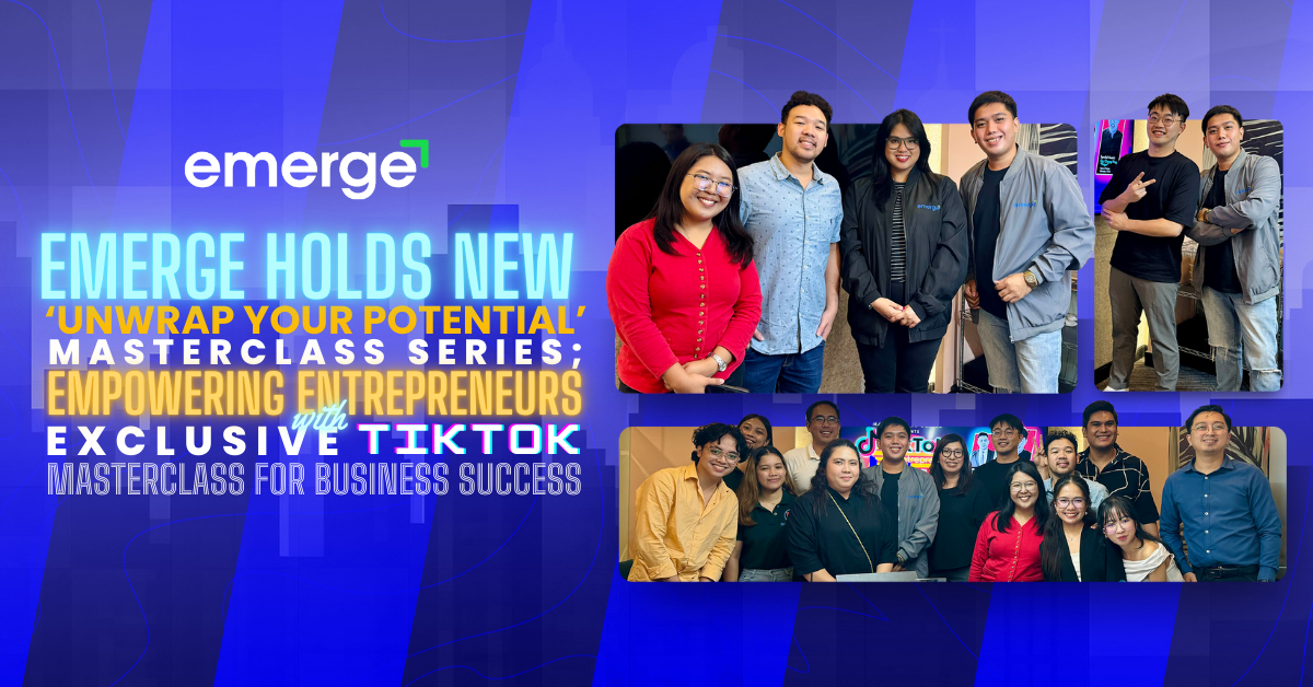 Emerge Holds New ‘Unwrap Your Potential’ Masterclass Series; Empowering Entrepreneurs With Exclusive Tiktok Masterclass For Business Success