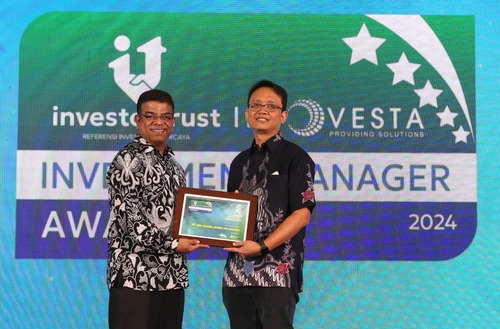 BRI Manajemen Investasi Sabet Penghargaan Best Investment Manager Kategori Saham USD 2024