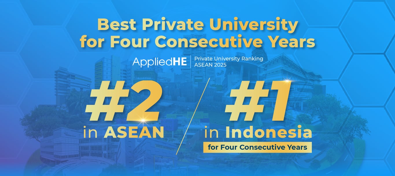 BINUS UNIVERSITY Jadi Universitas Terbaik Nomor 2 di ASEAN