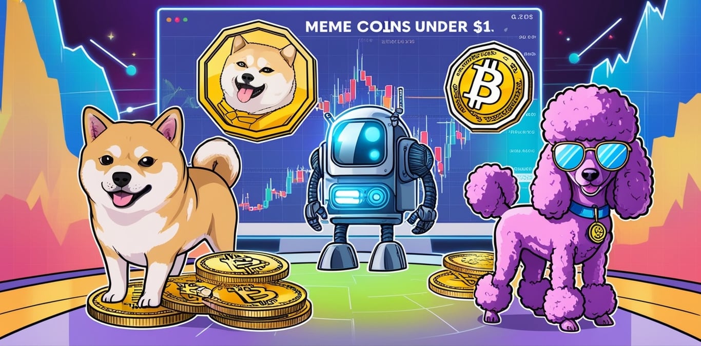 Mau Memecoin Murah? Ini Daftar Token di Bawah $1 yang Sedang Naik Daun!