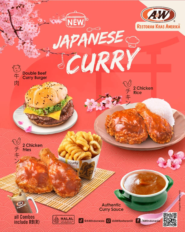 Japanese Curry – Inovasi Menu Baru Bernuansa Jepang dari A&W Indonesia Menjelang Akhir Tahun 2024