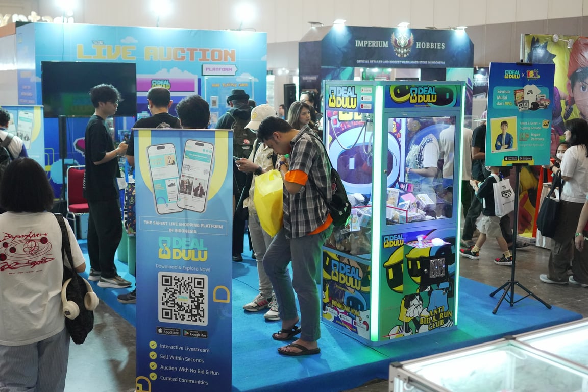 DEALDULU Hadir di Indonesia Game Expo 2024