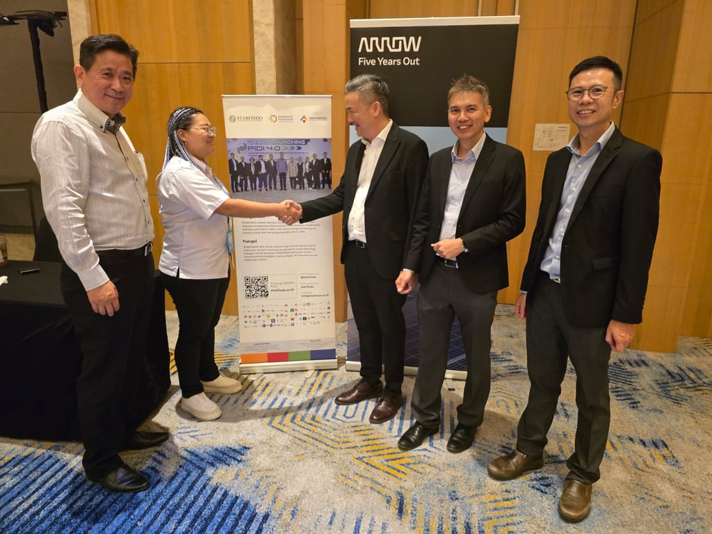 Evlin CEO Indogo – anggota Starfindo Menghadiri dan Mendukung Acara AIoT dan EVTech oleh Arrow.id