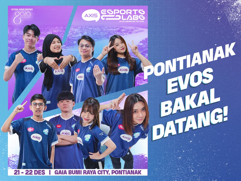 Puncak Seru Akhir 2024! AXIS Esports Labs Hadir di Pontianak dengan Beragam Keseruan yang Wajib Gamers Ikuti!