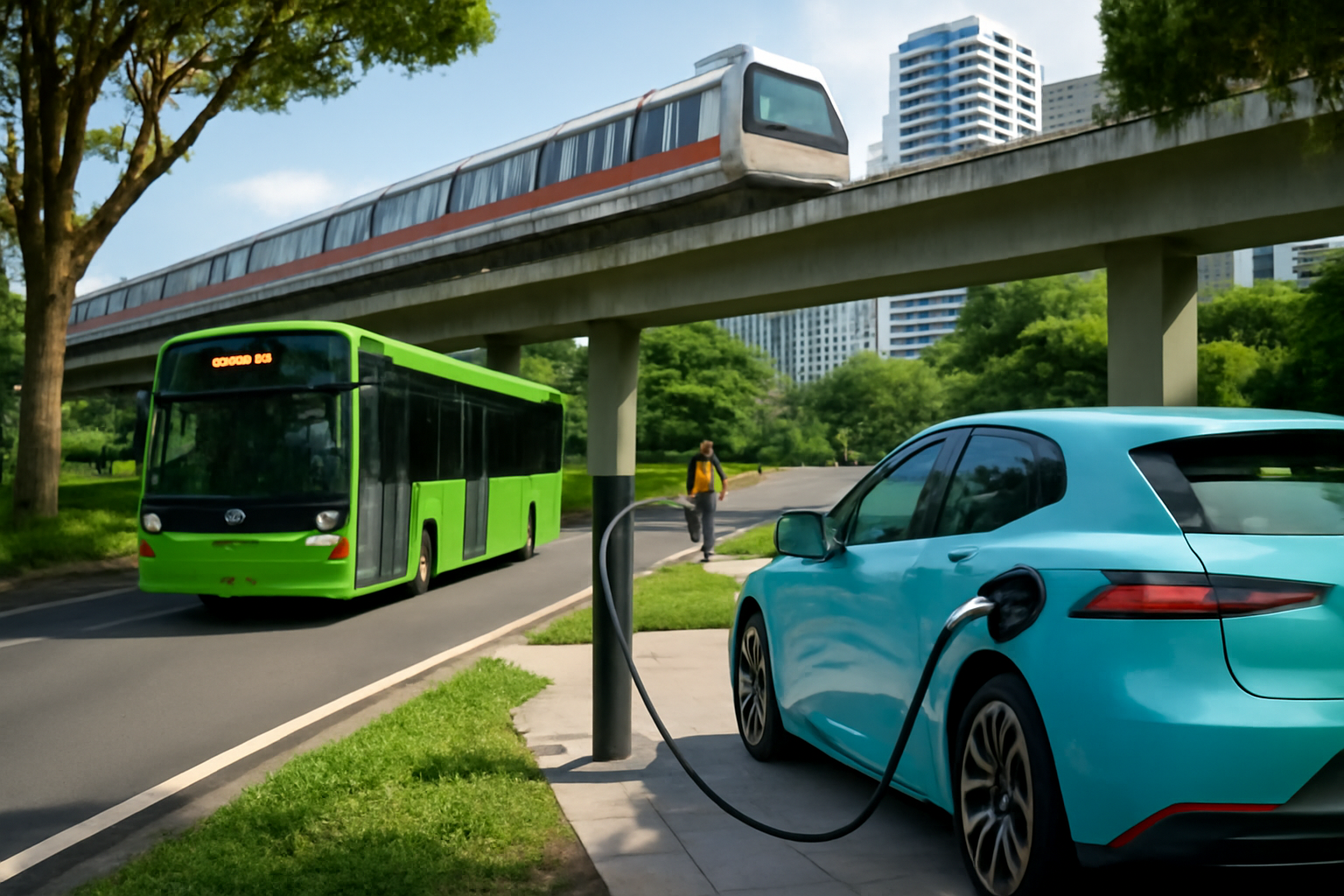 Efficiency and Sustainability in Singapore’s Transportation System