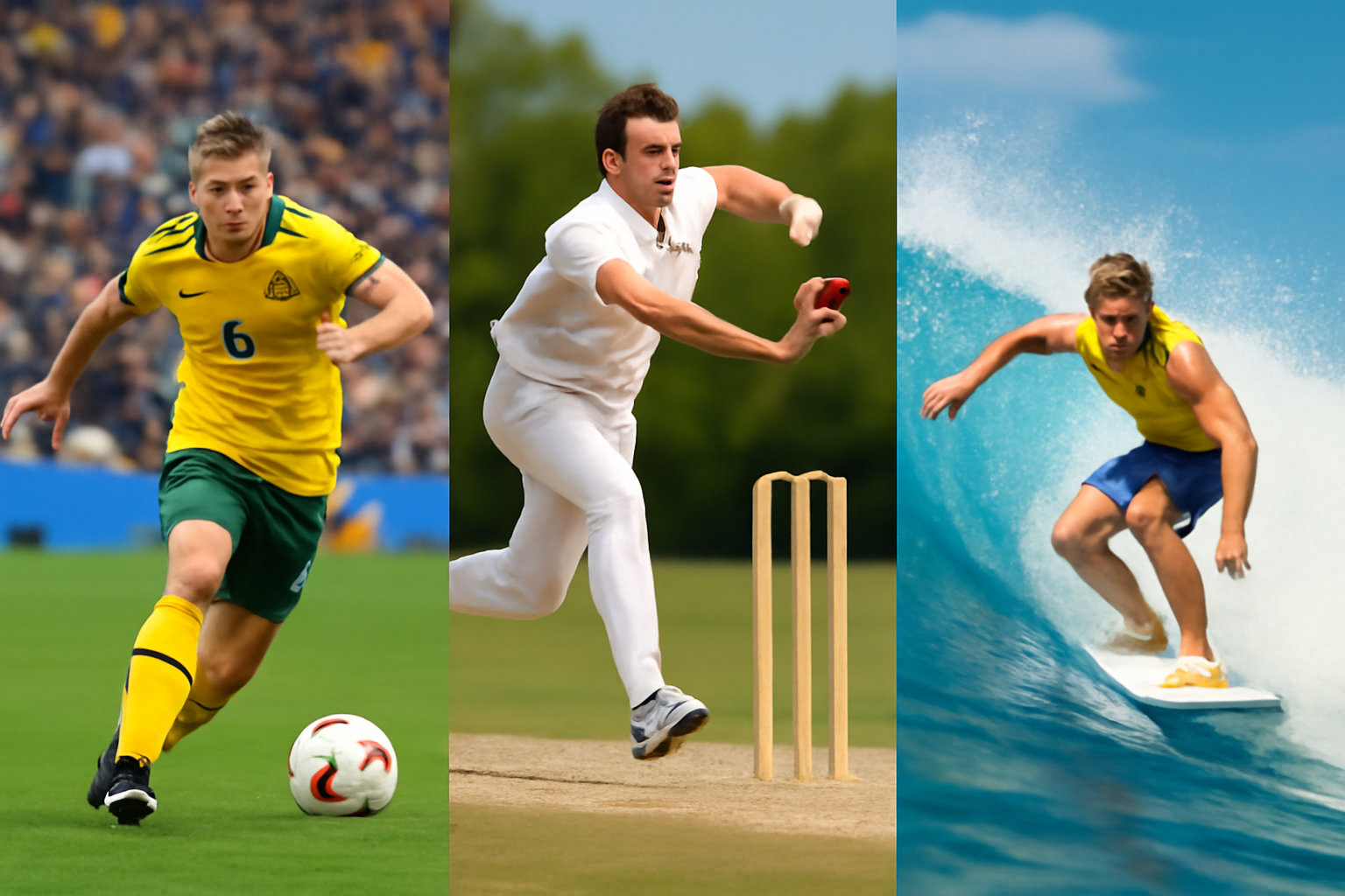 Australian Sports Culture: The Dominance of Football, Cricket, and Water Activities