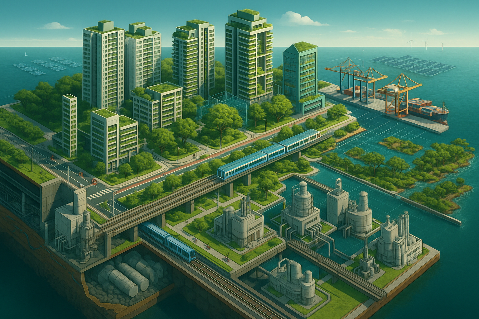 From Reclamation to Reimagination: The Geography of a Small State