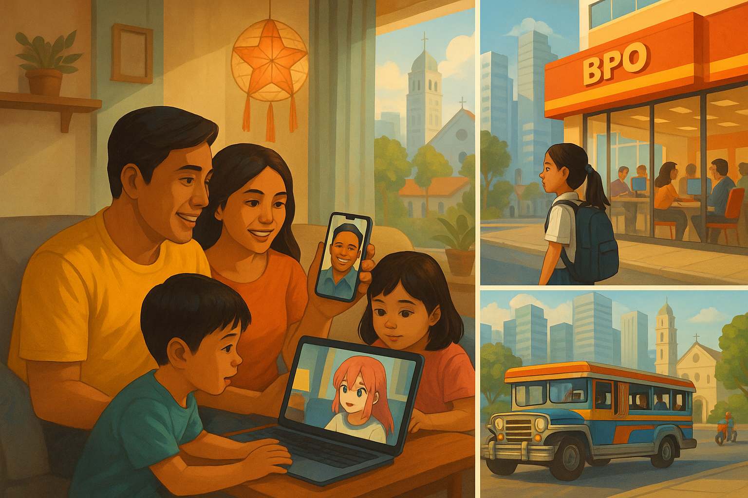How Global Forces Shape Filipino Daily Routines