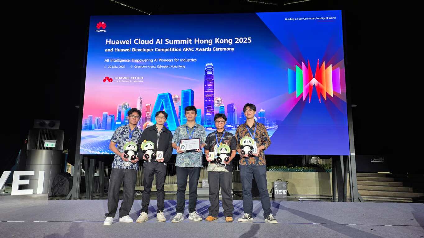 Inovasi Mahasiswa Computer Science Global Class BINUS UNIVERSITY Diakui di Huawei Developer Competition 2025