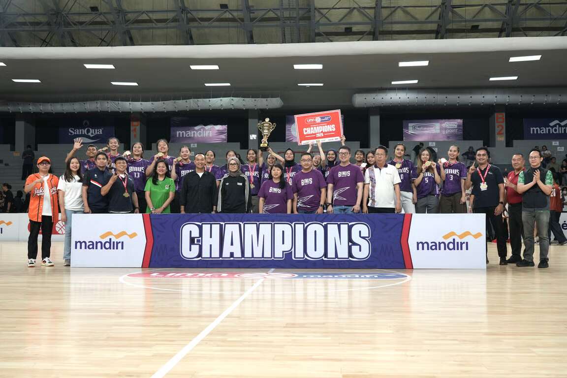 Stingers Girls BINUS University Raih Back-to-Back Championship Liga Mahasiswa 2025