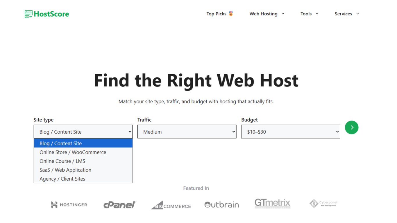 HostScore Publishes Performance Test Results with CLDY Hosting and Launches Web Hosting Finder