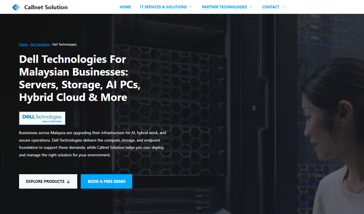 Callnet Solution Renews Dell Technologies Gold Partner Status for 2026