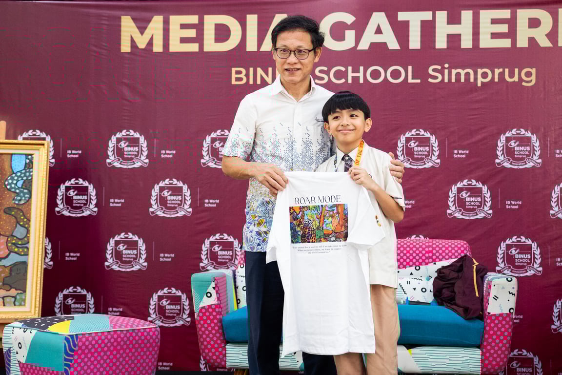 Dari Karya ke Aksi Nyata: Caleb, Siswa BINUS SCHOOL Simprug Ajak Generasi Muda Peduli Lingkungan dan Satwa Langka Indonesia