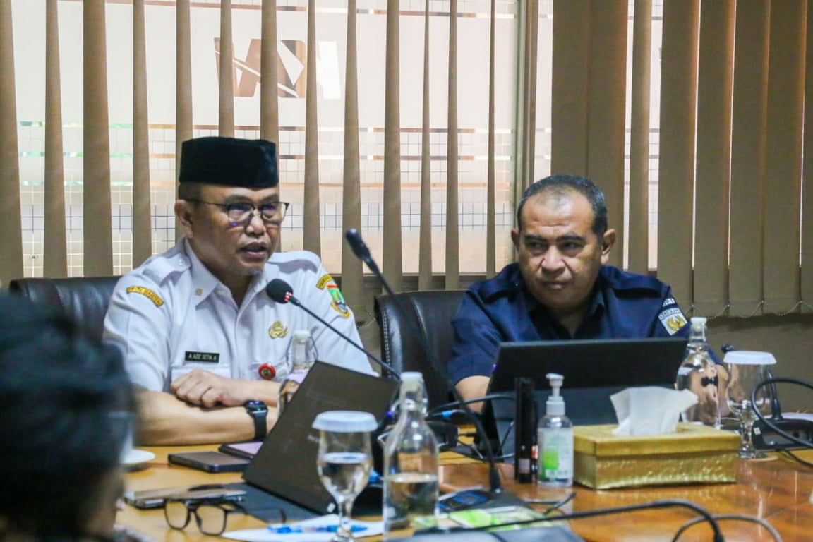 KAI Daop 1 Jakarta dan Pemkot Cilegon Bahas Penanganan Banjir di Sekitar Jalur Rel