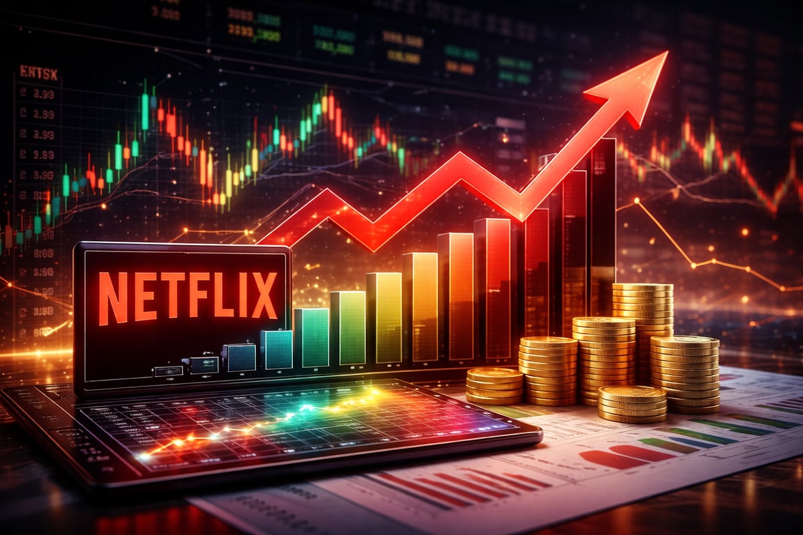 Netflix Catat Laba Naik 29% YoY, Saham Tetap Melemah