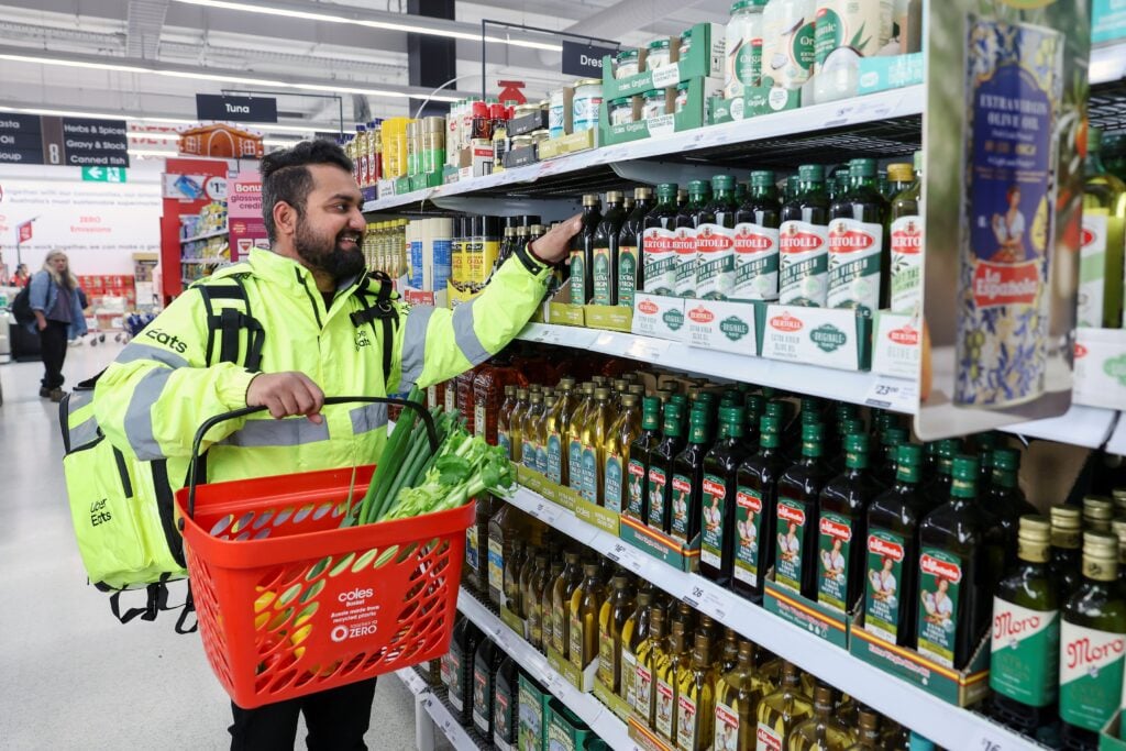COLES AND UBER EATS TO DELIVER AUSTRALIA’S LARGEST ON-DEMAND GROCERY RANGE
