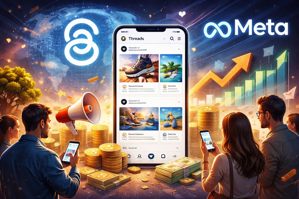 Meta Mulai Uji Iklan di Threads untuk Semua Pengguna Global — Dampak dan Implikasi bagi Investor