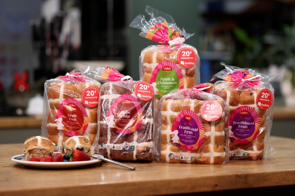 BUNS OUT FOR A GOOD CAUSE: COLES’ HOT CROSS BUNS ARE BACK TO SUPPORT AUSSIE FAMILIES FACING CHILDHOOD CANCER