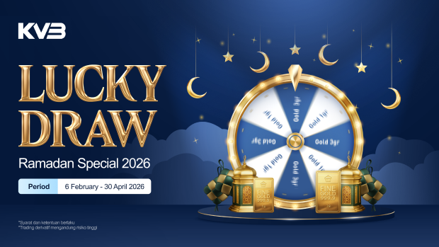 Ramadhan 2026: Peluang Trading di KVB Berhadiah Emas