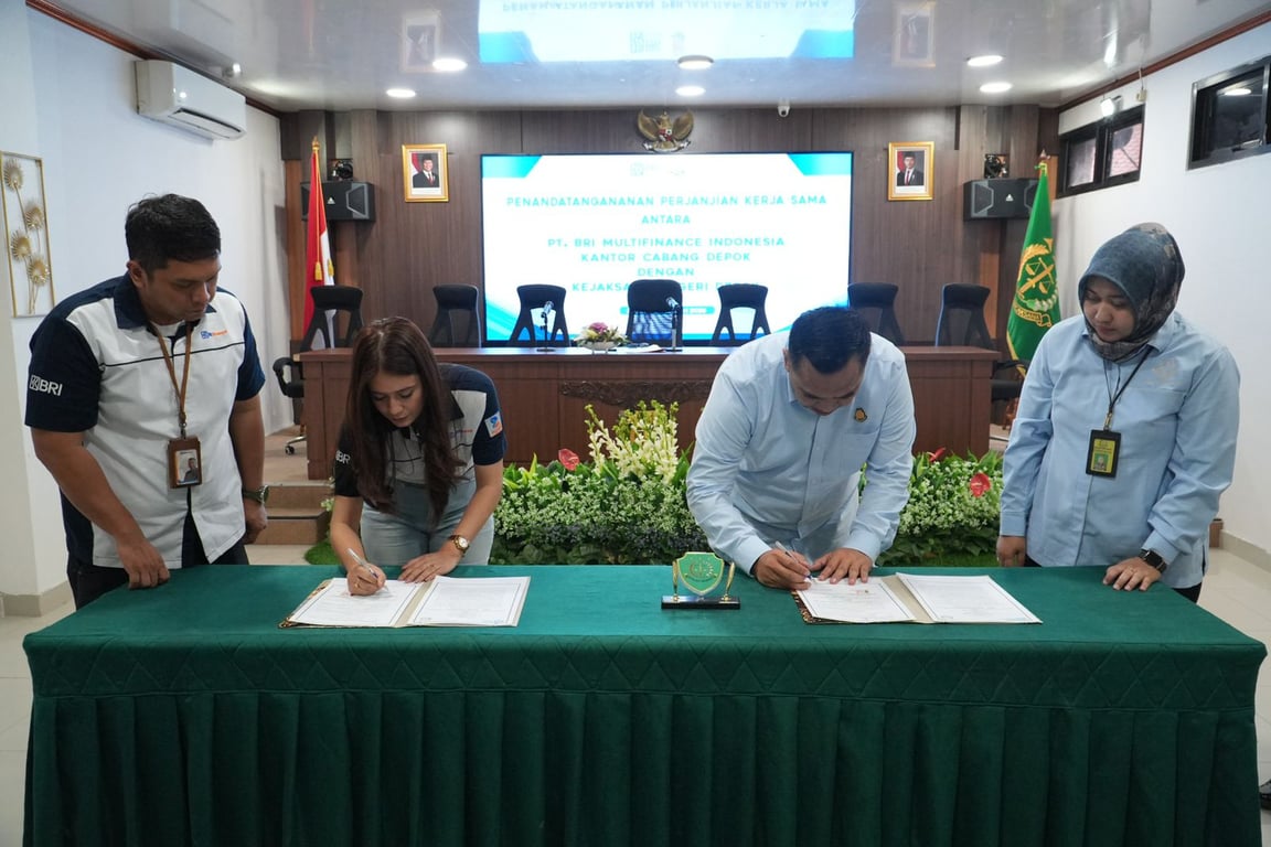 Sinergi BRI Finance dan Kejari Depok, Dorong Penegakan Hukum dan Stabilitas Sektor Pembiayaan