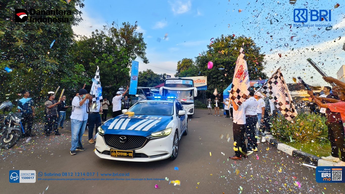 Mudik Bersama, Berbagi Harapan 2026: BRI Regional Office Jakarta 1 Lepas Ratusan Pemudik