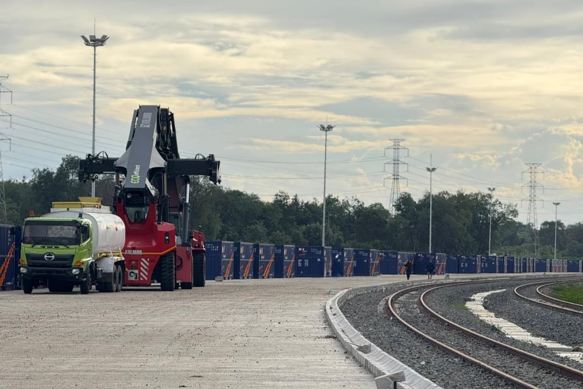 KAI Logistik Operasikan Container Yard 2 Merapi , Perkuat Akselerasi Distribusi Energi Nasional hingga 3 Juta Ton per Tahun