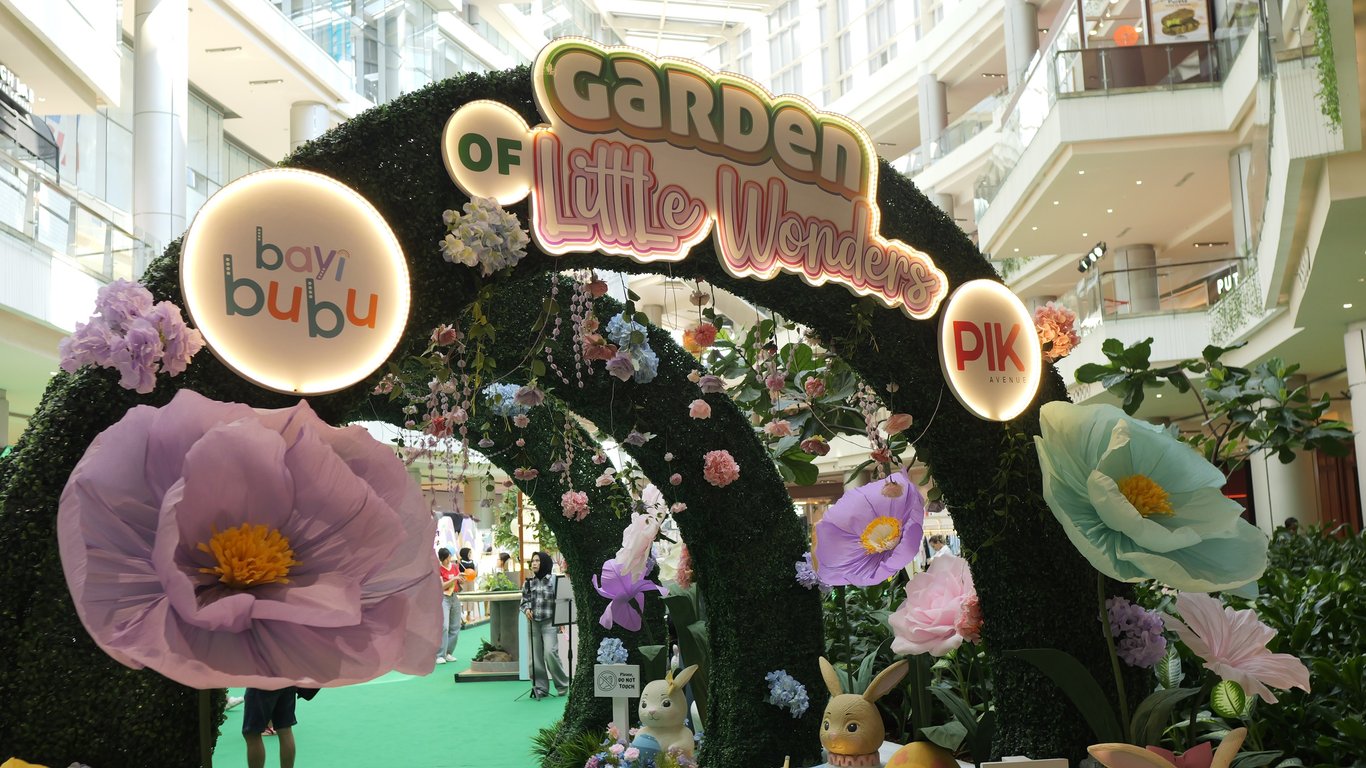 Easter di Garden of Little Wonders PIK Avenue Makin Seru