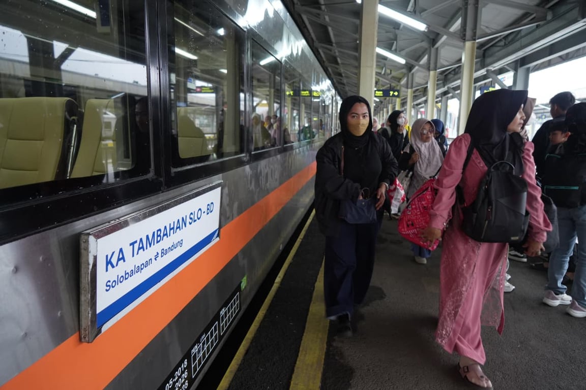 KAI Daop 2 Bandung Jalankan 2 KA Tambahan Selama Libur Panjang Kenaikan Yesus Kristus