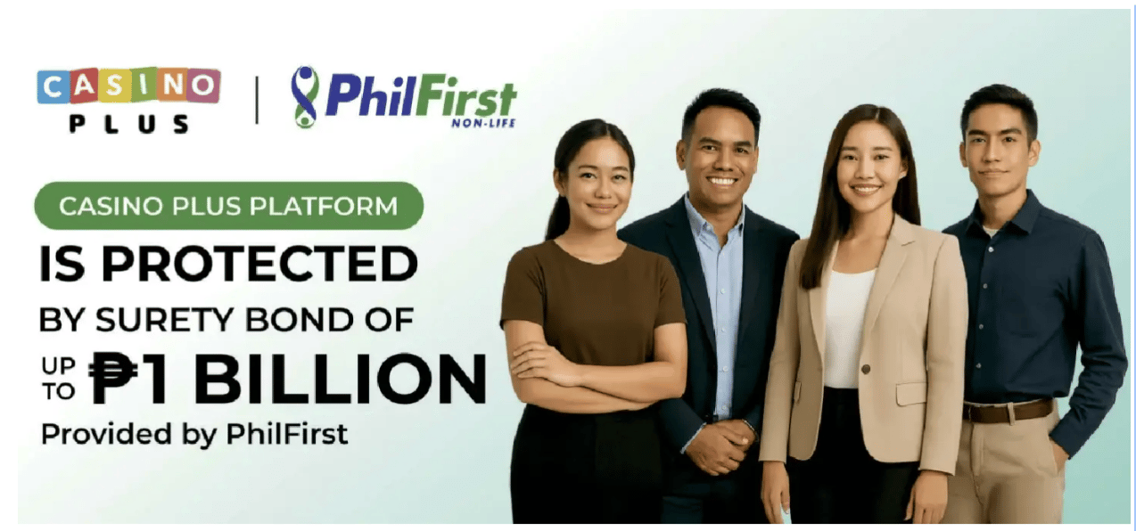 Casino Plus Fortifies Player Protection with ₱1B Surety Bond amid Economic Headwinds
