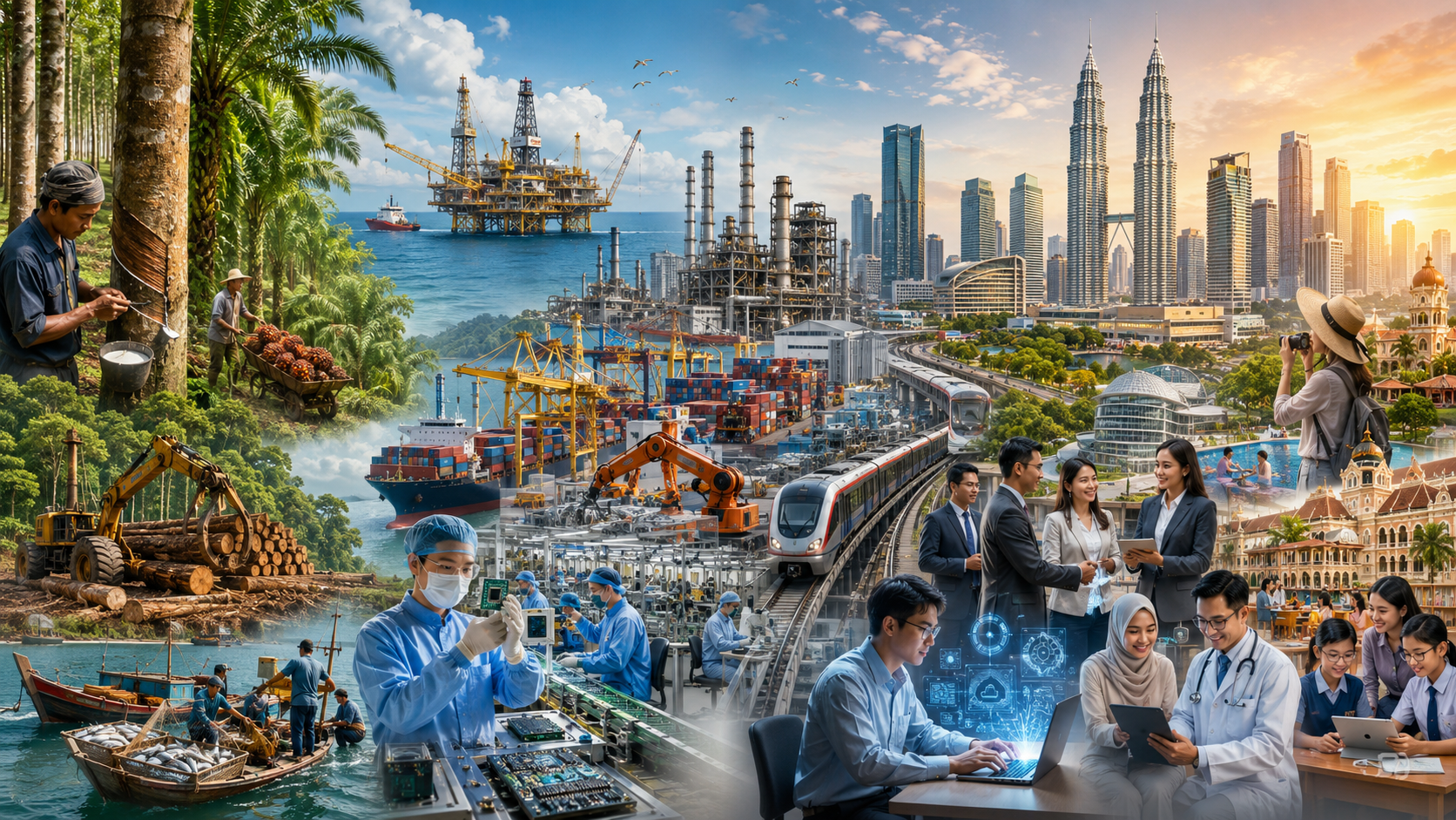 The Role of Natural Resources and Diversification in Malaysia’s Economy