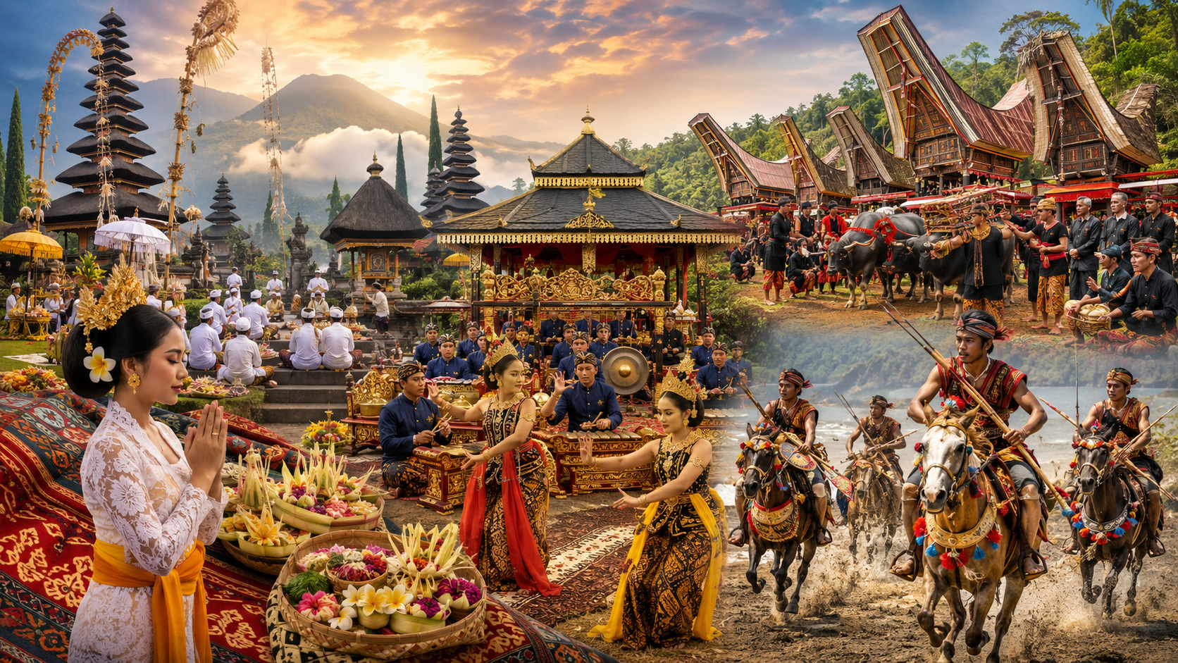 Festival Tradisional Indonesia sebagai Daya Tarik Wisata Budaya