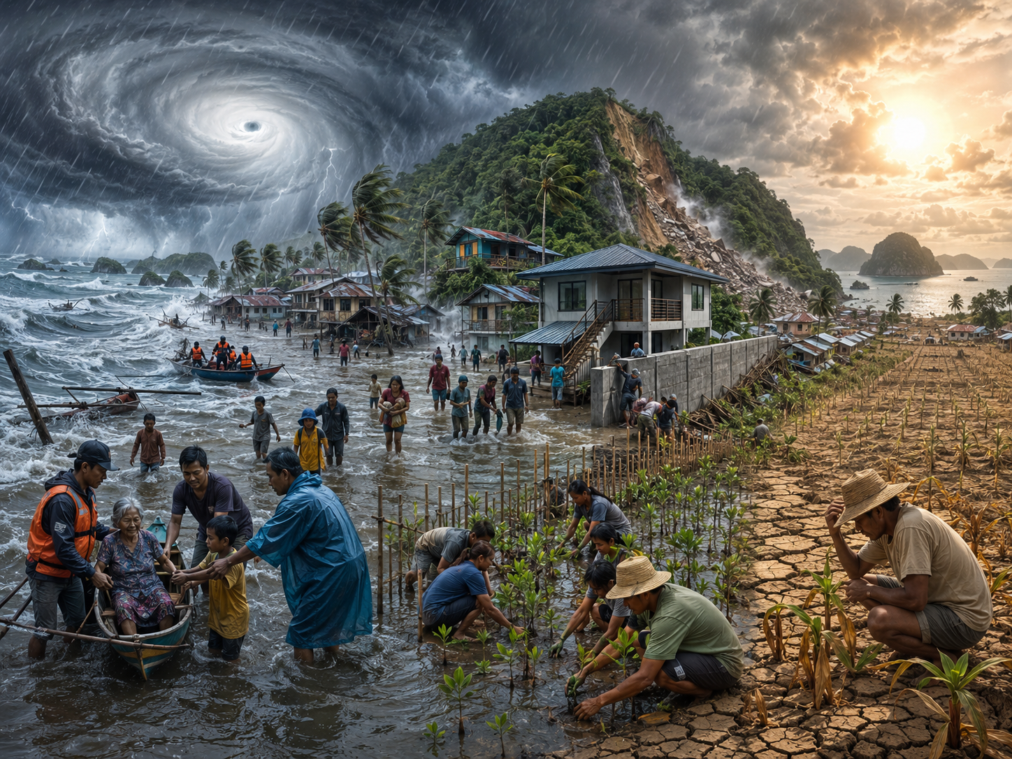 The Philippines Confronts Climate Change and Disaster Risks