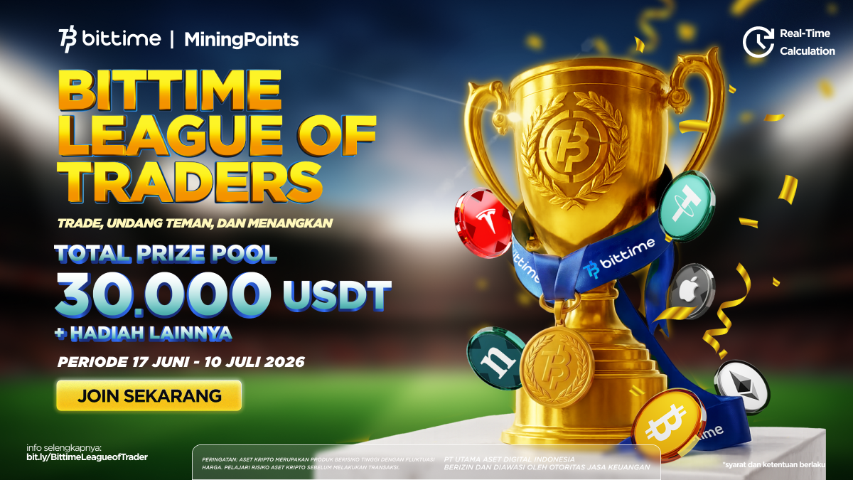 Rayakan Demam Piala Dunia, Bittime Hadirkan League of Traders Bagi Investor Indonesia