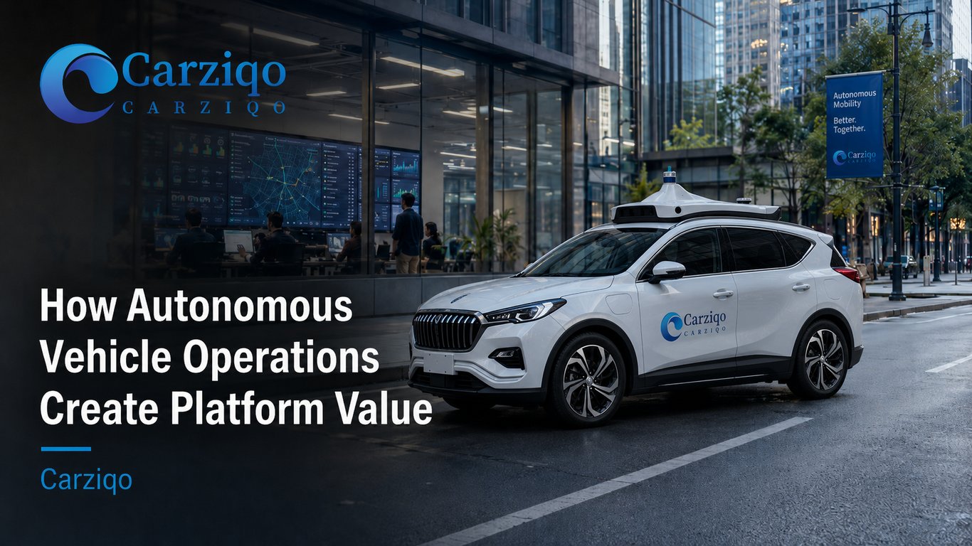 Beyond the Vehicle: How Autonomous Operations Create Platform Value for Carziqo