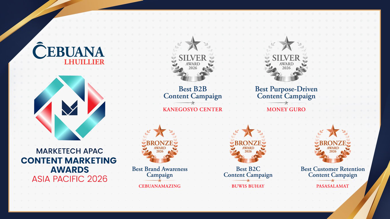 Cebuana Lhuillier Rises Above Asia-Pacific Competition as Most Awarded Philippine Company at the Content Marketing Awards 2026