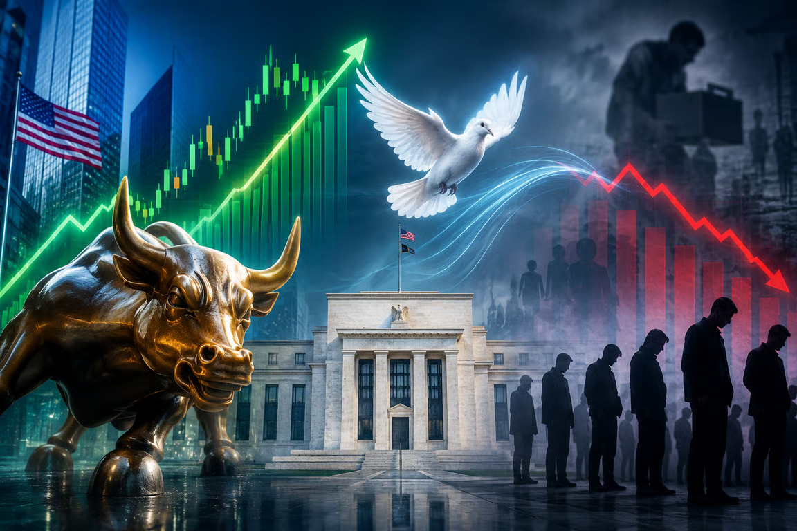S&P 500 Cetak Rekor, Data Tenaga Kerja Lemah Buka Peluang The Fed Lebih Dovish S&P 500 Cetak Rekor, Data Tenaga Kerja Lemah Buka Peluang The Fed Lebih Dovish