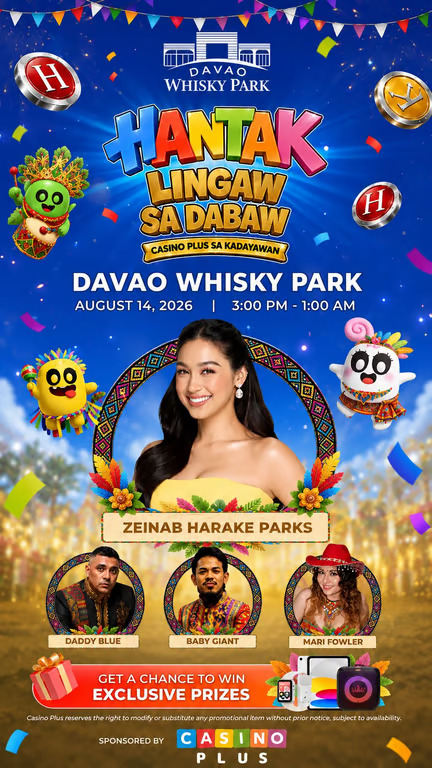Zeinab Harake Parks, Magbabalik-Davao sa Kadayawan 2026 Kasama ang Casino Plus