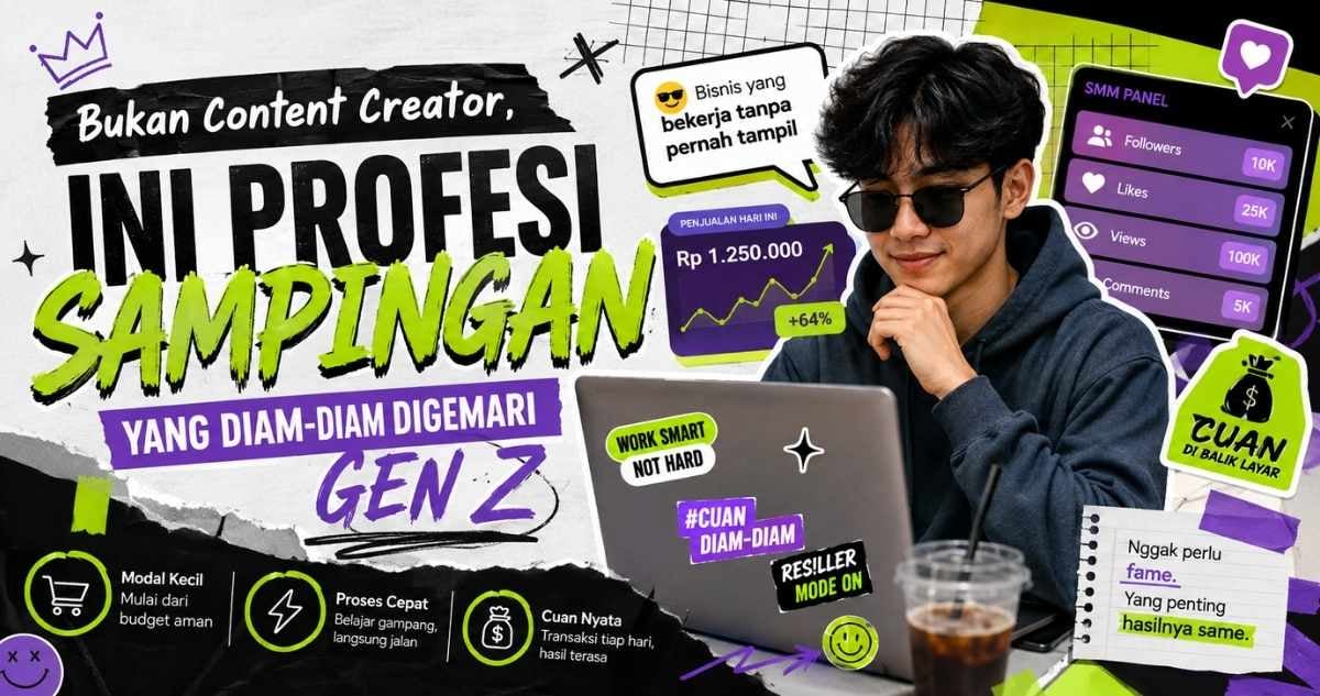 Bukan Content Creator, Ini Profesi Sampingan yang Diam-diam Digemari Gen Z