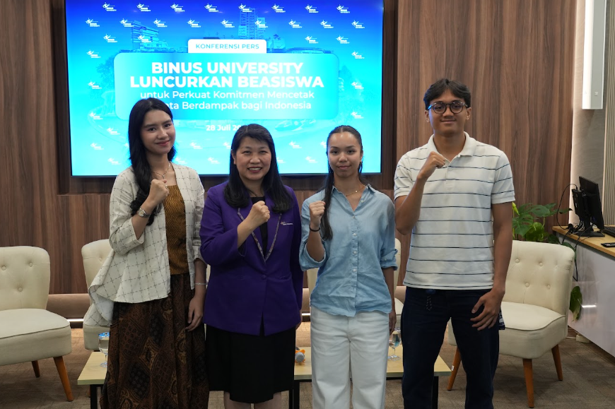BINUS University Luncurkan Beasiswa untuk Perkuat Komitmen Mencetak Talenta Bedampak bagi Indonesia