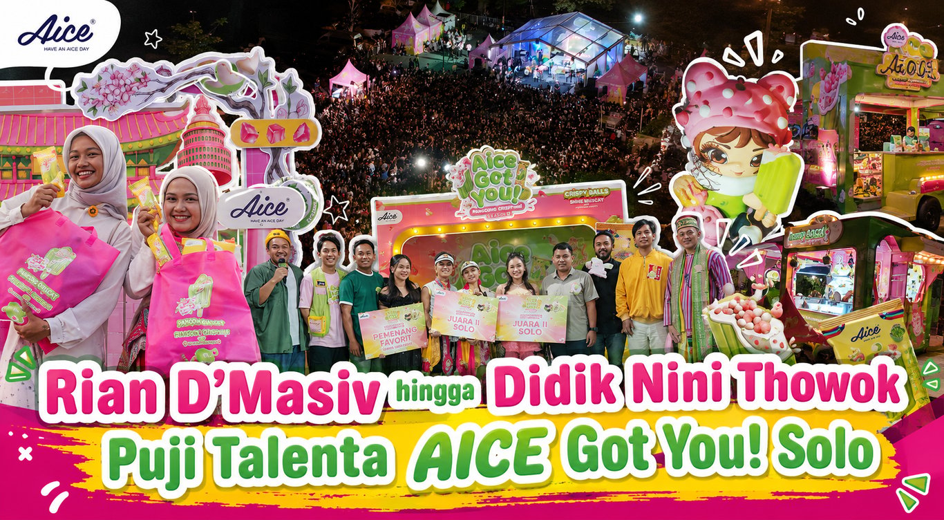 Rian D’Masiv hingga Didik Nini Thowok Puji Talenta AICE Got You! Solo