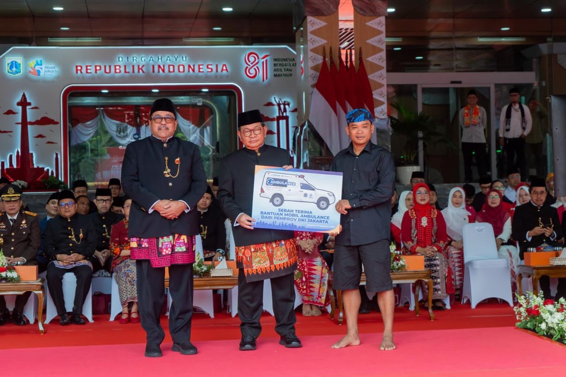 “HUT ke-81 RI, PAM JAYA Rayakan Kebersamaan dan Dukung Penyerahan Ambulans untuk Masyarakat Suku Baduy” “HUT ke-81 RI, PAM JAYA Rayakan Kebersamaan dan Dukung Penyerahan Ambulans untuk Masyarakat Suku Baduy”