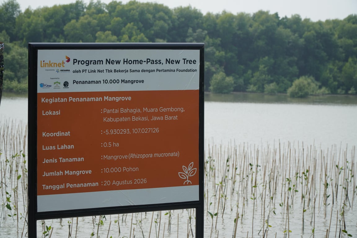 Lewat Program New Home-Pass New Tree, Linknet Hijaukan Pesisir Bekasi untuk Peringati HUT ke-81 RI Lewat Program New Home-Pass New Tree, Linknet Hijaukan Pesisir Bekasi untuk Peringati HUT ke-81 RI