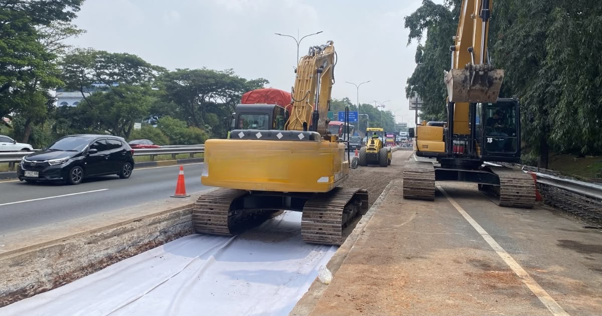 Tingkatkan Kenyamanan Pengguna Jalan, PT Jasamarga Tollroad Maintenance Laksanakan Rekonstruksi Beton di Jalan Tol JORR Non S dan Jalan Tol Pondok Aren–Ulujami