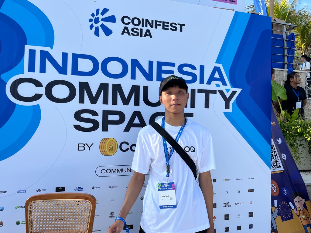 Berawal dari Jadi Ojol, Rayyan Kenal Kripto hingga Tembus Coinfest Asia 2026