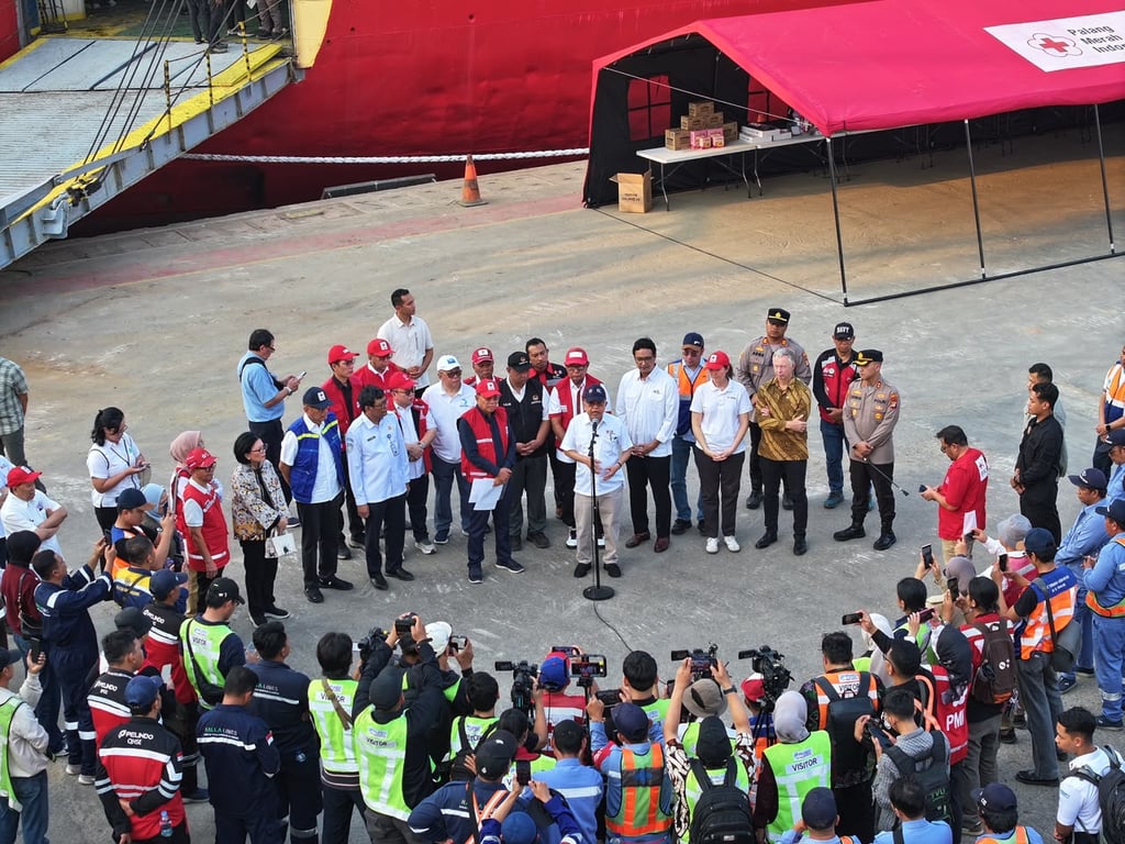 Melayani Sepenuh Hati, IPCC Dukung Pengiriman Bantuan Kemanusiaan PMI ke Nusa Tenggara Timur