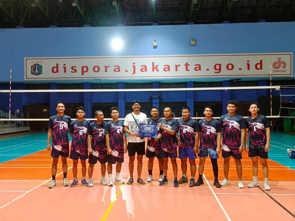 Area Otista Raih Juara 2 Sportartcular BRI Region 6 Cabang Voli