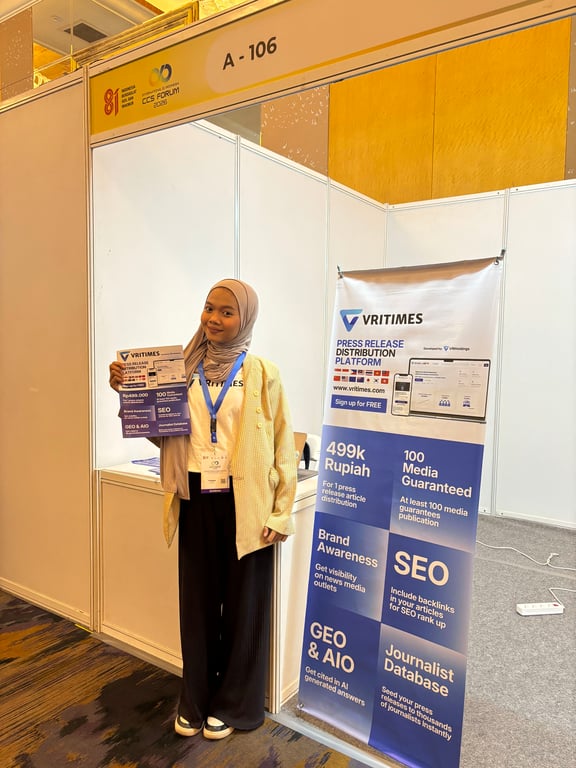 Memperkuat Komunikasi Isu Dekarbonisasi, VRITIMES Hadir di IICCS Forum 2026