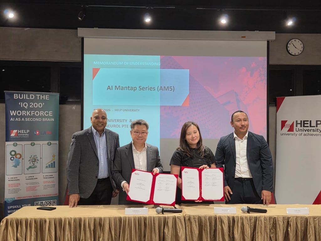 From Esports Arena to Boardroom: AI Edutech Startup LAPA Labs and HELP University Signs MOU to Put Malaysian Companies in the Driver’s Seat of AI